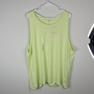 DSG Men's Light Green Tank Top